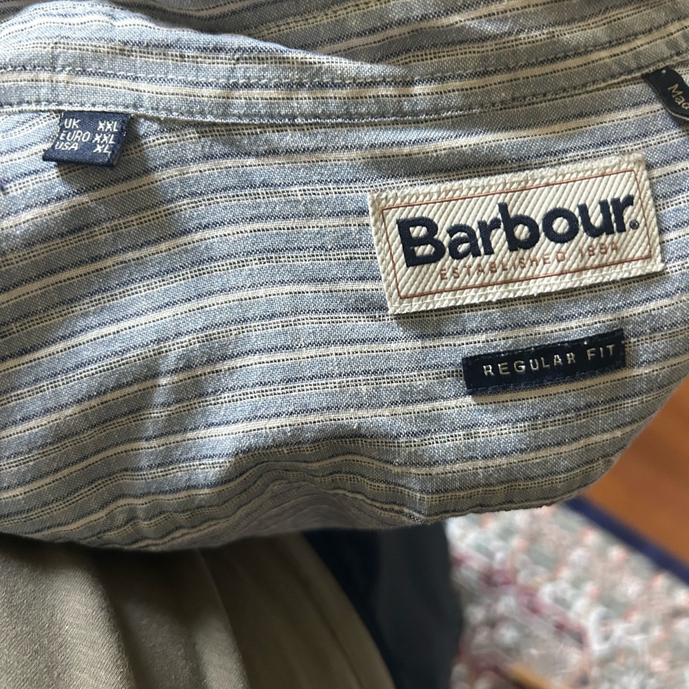 XL Men’s Barbour Shirt